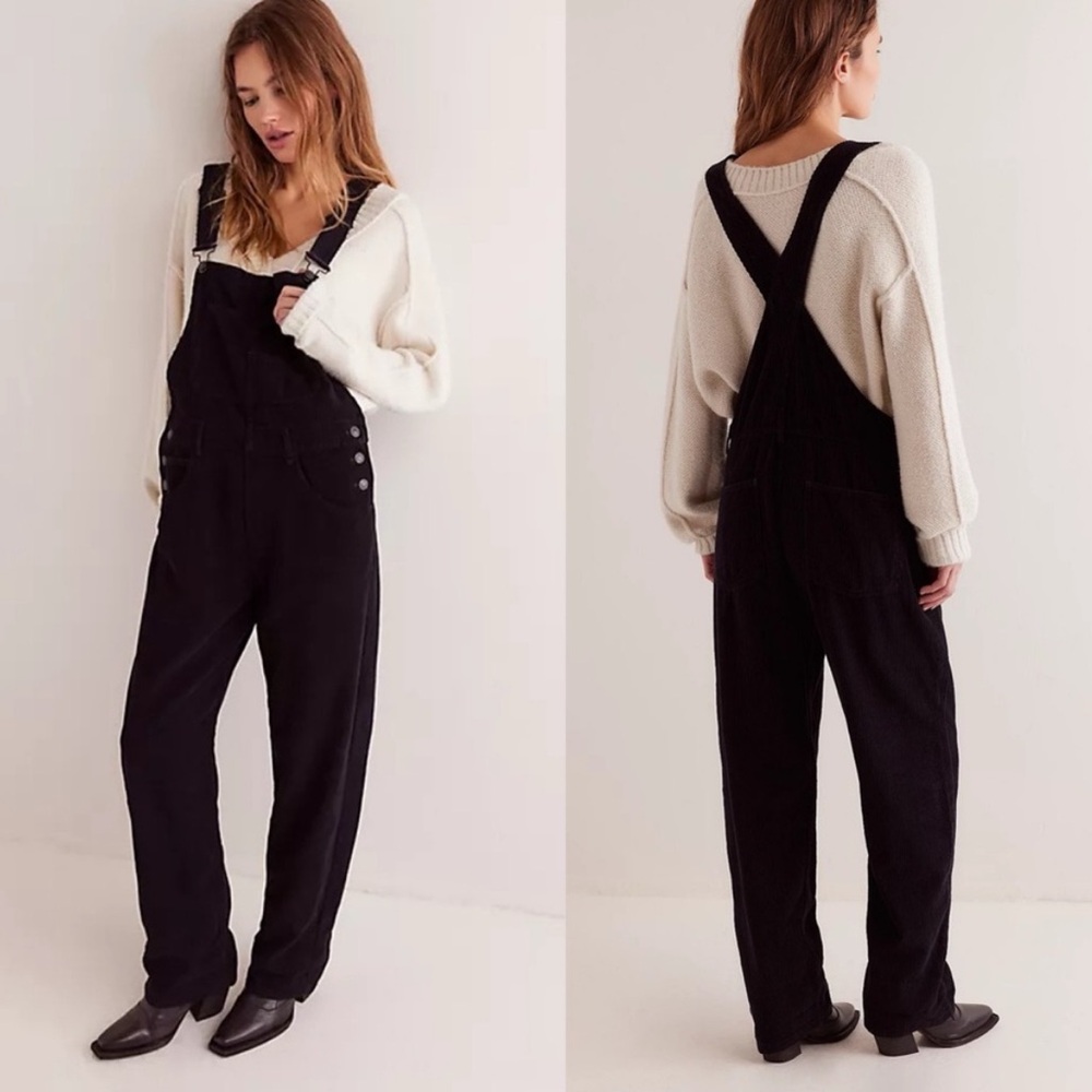 We The Free Black Jumpsuit